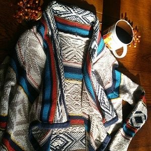 OldNavy Aztec/Tribal print Cardigan